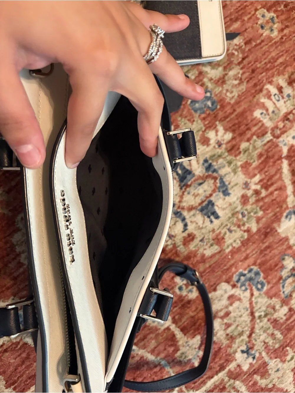 kate spade Jean purse with matching wallet - Picture 6 of 9